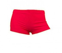 SKST003 design split women's swimming trunks style custom-made anti-exposure swimming trunks style women's swimming trunks make solid color square swimming trunks style swimming trunks factory detail view-7
